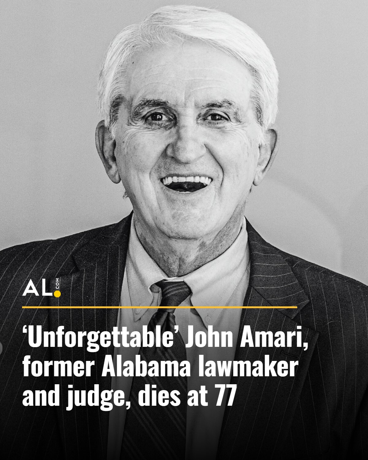 John Amari Alabama death, Obituary